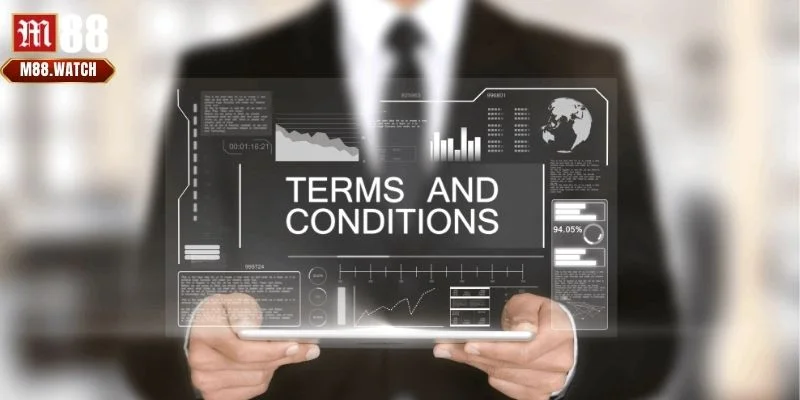 Chia sẻ cho tân binh 4 điều kiện điều khoản chi tiết tại M88