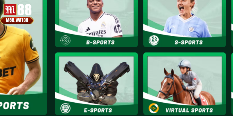 Chuyên mục cá cược esport tại M88 sở hữu đông đảo khách hàng