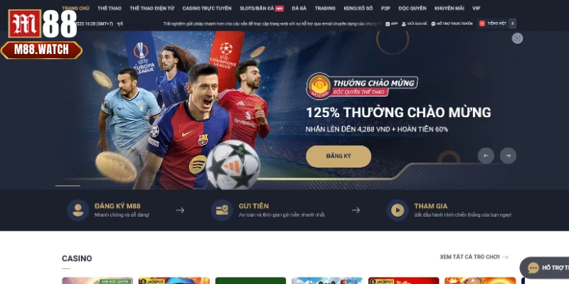 Giới thiệu sơ lược về nhà cái trực tuyến nổi bật M88