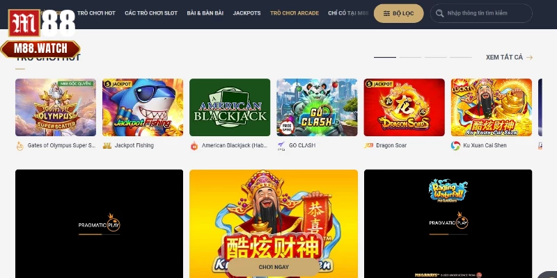 Sảnh nổ hũ cung cấp nhiều chủ đề giải trí mới lại cùng jackpot cực khủng